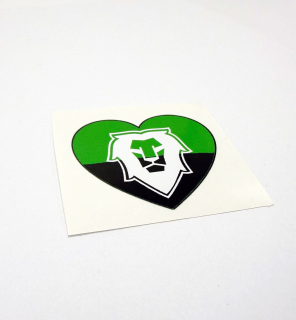 Samolepka BK srdce