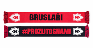 Šála Mladá Boleslav růžová